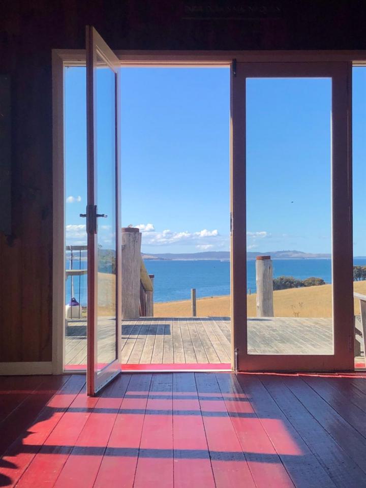 The Woolshed And Farmhouse Blue, Bruny Island Barnes Bay Exterior photo